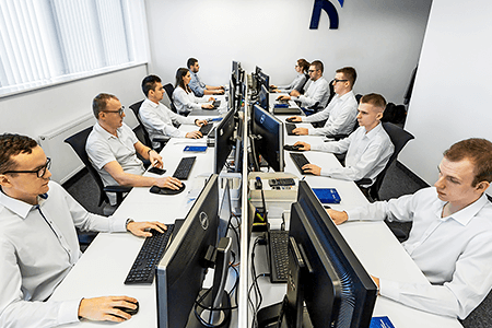 Die größte Abteilung der Planer von Befestigungssystemen im Land.