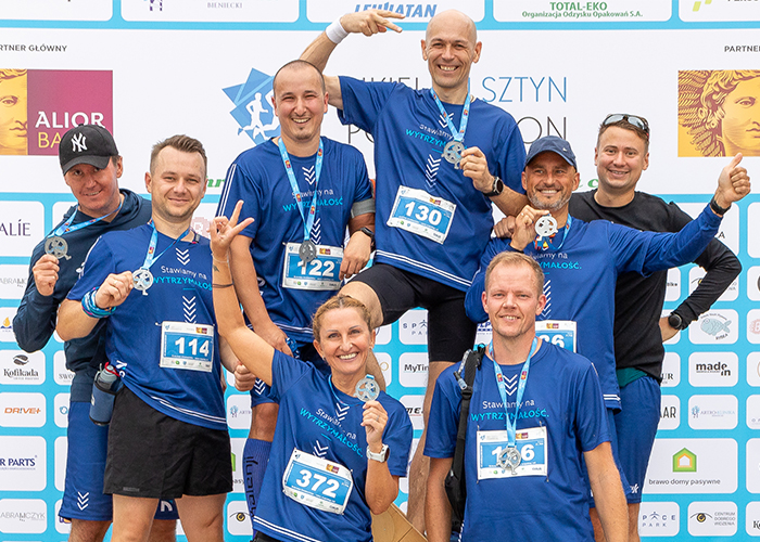 VIII ALIOR BANK Ukiel Olsztyn Półmaraton.